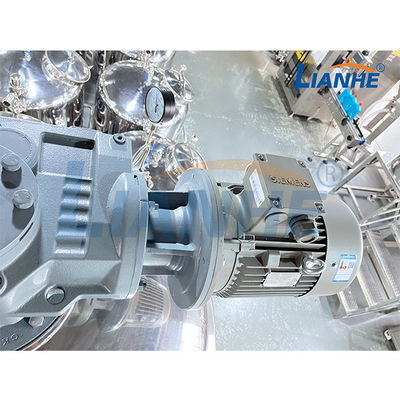 탱크와 선동자를 혼합하는 진공 유화제 믹서 화장용 연고를 가열시키는 스팀