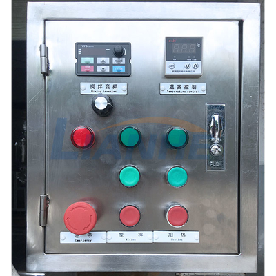 가열되는 1.5KW 200L 살균제 균질기 유화제 믹서는 입혔습니다