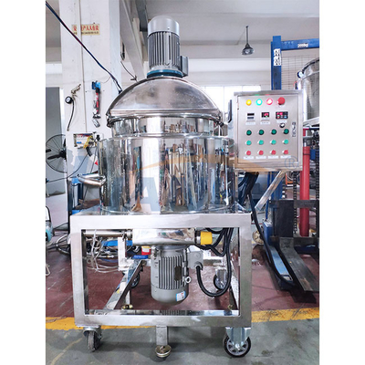 1.5KW 손 소독제 생산 장치, 화장품을 위한 2 재킷 균질화 혼화기