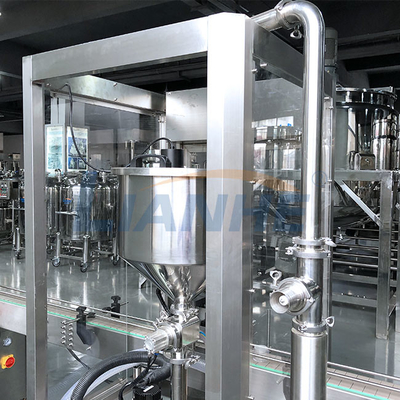 기계 SUS316L 물질 PLC 제어를 충전하는 ISO 접시 씻는 액체 세제