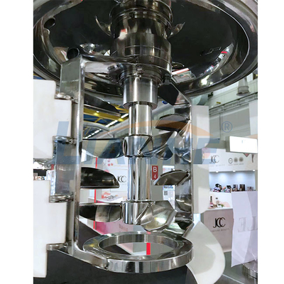 PLC 규제 크림고 전단 유화제 믹서 진공 균질기 65RPM 4KW
