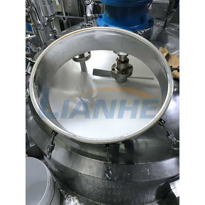 고정형 토마토 케찹 성형기, 1000L 진공 유화혼합기