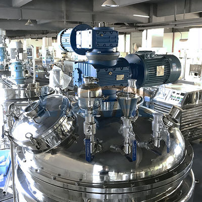 고정형 토마토 케찹 성형기, 1000L 진공 유화혼합기