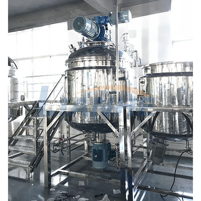 고정형 토마토 케찹 성형기, 1000L 진공 유화혼합기