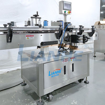 50/60HZ 포도주병 라벨링 기계전기 반대 누출 36m/Min